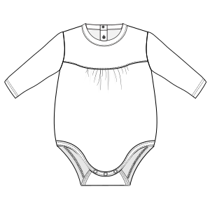 Fashion sewing patterns for BABIES Bodies Body 6059